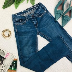 Miss C jeans boot cut denim size 27